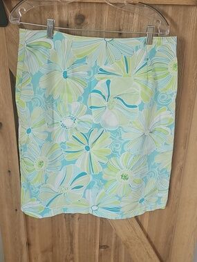 Vintage Y2K Dressbarn floral print midi skirt Lily Inspired 70s Look Size 14W